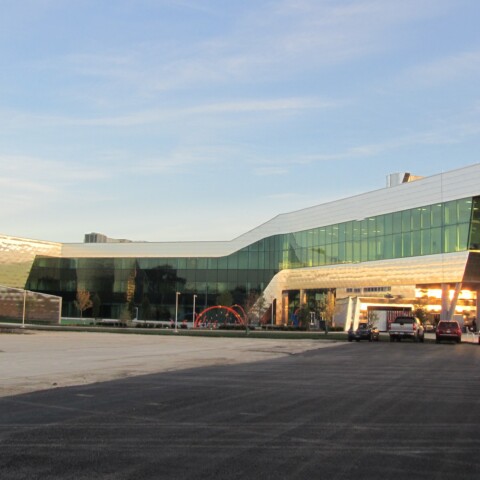 Wall Panels on UNO Soccer Academy.