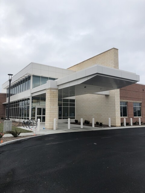 Architectural canopy built by TFC.