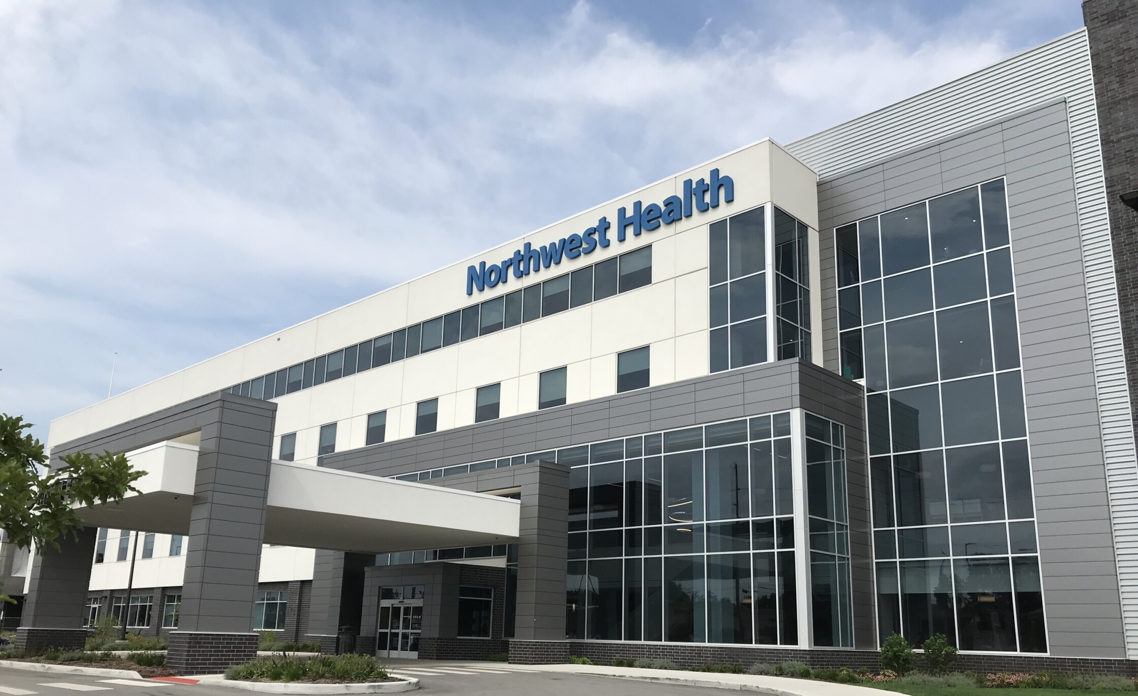 MCM wall paneling designed, fabricated, and installed by TFC on a hospital.